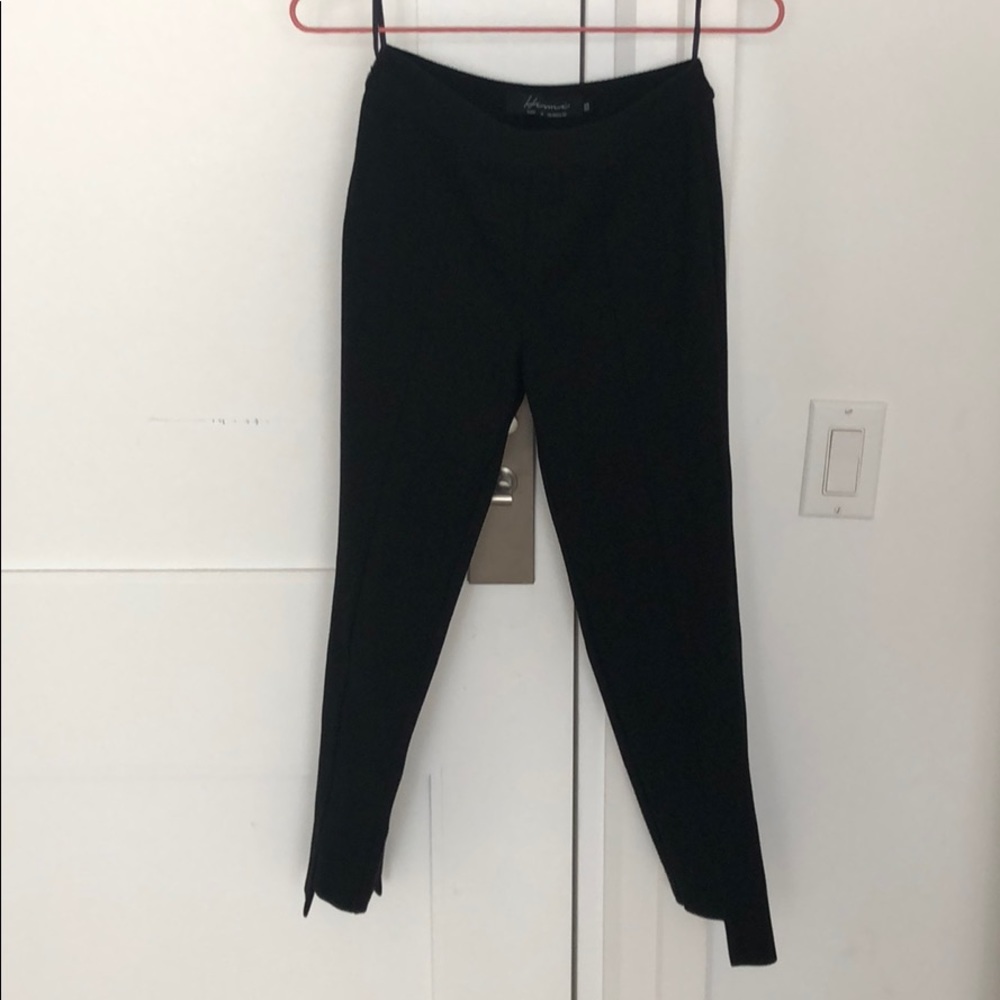 Black stretchy pants